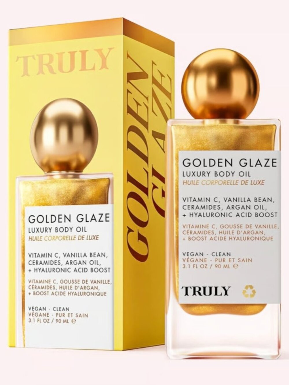 Truly Beauty Golden Glaze Luxury Body Oil 90 ML